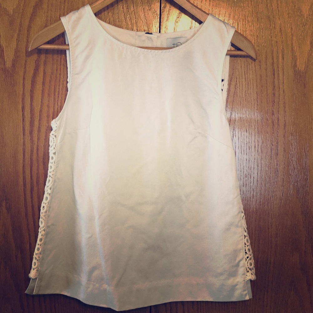 HD in Paris Cream Shell from Anthropologie